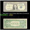 Image 1 : *Star Note* 1957A $1 Blue Seal Silver Certificate Grades vf+