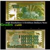 Image 1 : 2010 Zimbabwe 5 Octillion Dollars Note Grades Gem+ CU