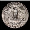 Image 3 : 1961-p Washington Quarter 25c Grades GEM+ Unc