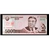 Image 2 : 2009 Upper Korea 5,000 Won Note P# 66s Grades Gem CU