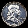 Image 2 : Proof 1961 Franklin Half Dollar 50c Grades Choice Proof