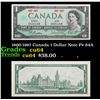 1960-1967 Canada 1 Dollar Note P# 84A Grades Choice CU
