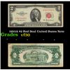 1953A $2 Red Seal United States Note Grades vf++