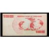 Image 2 : 2008 Zimbabwe 10 Million Dollars Note P#  55A Grades vf+