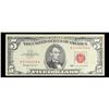 Image 2 : 1963 $5 Red seal United States Note Grades vf++
