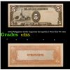Image 1 : 1943 Philippines Under Japanese Occupation 5 Peso Note P# 110A Grades vf++