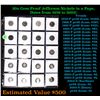Image 1 : Huge Liifetime Collection - Too Many Coins To Auction Individually - This Lot is For One Page of 20 