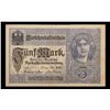 Image 2 : 1917 Imeprial Germany 5 mark Note P# 56B Grades vf++