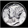 Image 2 : 1944-s Mercury Dime 10c Grades GEM+ Unc