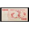 Image 2 : 2008 Zimbabwe 10 Million Dollars Note P#  55A Grades vf++