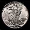 Image 2 : 1944-p Walking Liberty Half Dollar 50c Grades Choice Unc