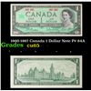 1960-1967 Canada 1 Dollar Note P# 84A Grades Gem CU