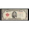 Image 2 : 1928c $5 Red Seal United States Note Grades f+