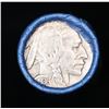 Image 2 : Buffalo Nickel Shotgun Roll in Old Bank Style 'Abbott Coin Counter & Automat' Wrapper 1936 & p Mint 