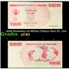 2008 Zimbabwe 10 Million Dollars Note P#  55A Grades xf