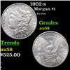 1902-s Morgan Dollar $1 Grades Choice AU/BU Slider