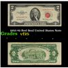 1953 $2 Red Seal United States Note Grades vf+