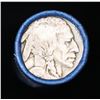 Image 2 : Buffalo Nickel Shotgun Roll in Old Bank Style 'Abbott Coin Counter & Automat' Wrapper 1919 & p Mint 
