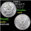 1898-s Morgan Dollar $1 Grades Choice AU/BU Slider