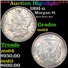 ***Auction Highlight*** 1891-o Morgan Dollar $1 Graded ms64 By SEGS (fc)