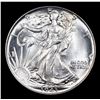 Image 2 : 1943-p Walking Liberty Half Dollar 50c Graded ms66+ By SEGS