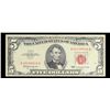 Image 2 : 1963 $5 Red seal United States Note Grades vf++