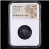 Image 2 : NGC Aeolis, Cyme (acient Greek) 250-200 BC AE11 Obv Eagle Rev Cup Graded Choice Fine BY NGC