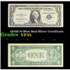 1935E $1 Blue Seal Silver Certificate Grades vf++