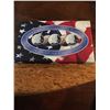 Image 1 : 2004 United States 50 State Quarters Proof Set San Francisco Edition 5 Coins Inside!