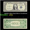 1935E $1 Blue Seal Silver Certificate Grades vf++