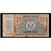 Image 2 : 1948 U.S Military Payment 10 Cents Note P# M16A Grades f+