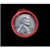 Image 2 : Mixed small cents 1c orig shotgun roll, 1943-p Steel Cent, Wheat Cent other end, Coca Cola Brandt Wr