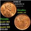 1946-d Lincoln Cent 1c Grades GEM++ RD