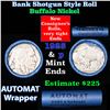 Image 1 : Buffalo Nickel Shotgun Roll in Old Bank Style 'Abbott Coin Counter & Automat' Wrapper 1925 & p Mint 