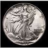 Image 2 : 1942-p Walking Liberty Half Dollar 50c Grades Choice Unc