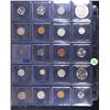 Image 2 : Huge Liifetime Collection - Too Many Coins To Auction Individually - This Lot is For One Page of 20 