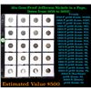 Image 1 : Huge Liifetime Collection - Too Many Coins To Auction Individually - This Lot is For One Page of 20 