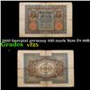 Image 1 : 1920 Imerpial germany 100 mark Note P# 69B Grades vf+