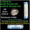 Image 1 : Shotgun Jefferson 5c roll, 1978-d 40 pcs Brandt Wrapper