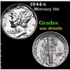 Image 1 : 1944-s Mercury Dime 10c Grades Unc Details