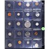 Image 2 : Huge Liifetime Collection - Too Many Coins To Auction Individually - This Lot is For One Page of 20 