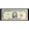 Image 2 : 1963 $5 Red seal United States Note Grades vf+