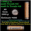 Image 1 : Shotgun Jefferson 5c roll, 1990-p 40 pcs Vintage Bank Wrapper