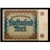 Image 3 : 1922 Weimar germany 5,000 Mark Note P# 81D Grades vf++