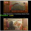 Image 1 : 2010 Zimbabwe 1 Centillion Dolalr Note Grades Gem+ CU