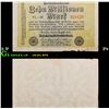 Image 1 : 1923 Weiamr germany 10 Millionen Mark Note P# 106D Grades Choice AU/BU Slider