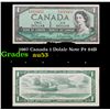 Image 1 : 1967 Canada 1 Dolalr Note P# 84B Grades Select AU