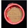 Image 3 : Mixed small cents 1c orig shotgun roll, Wheat Cent, 1906 Indian Cent other end, Coca Cola Brandt Wra