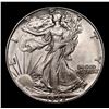 Image 2 : 1942-p Walking Liberty Half Dollar 50c Grades Select Unc