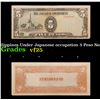 Image 1 : 1943 Philippines Under Japanese occupation 5 Peso Note P# 110A Grades vf+